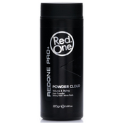 Red One Pro+ Powder Cloud Volume & Styling Hair Powder 20g in a black container, delivering strong hold, instant volume, texture, and a matte finish for all hair types.
