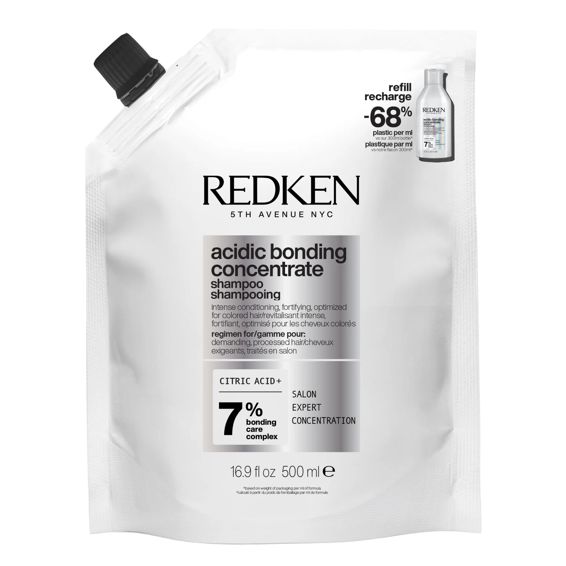 Acidic Bonding Concentrate Shampoo 500ml Refill