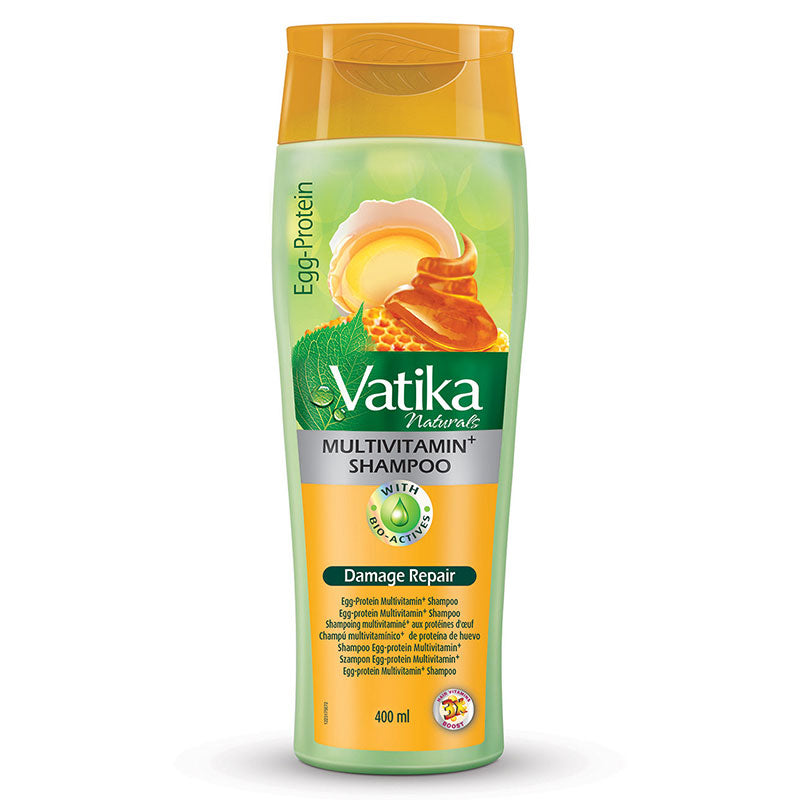 Dabur Vatika Naturals Eggprotein Multivitamin+ Shampoo 400ml