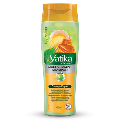 Dabur Vatika Naturals Eggprotein Multivitamin+ Shampoo 400ml