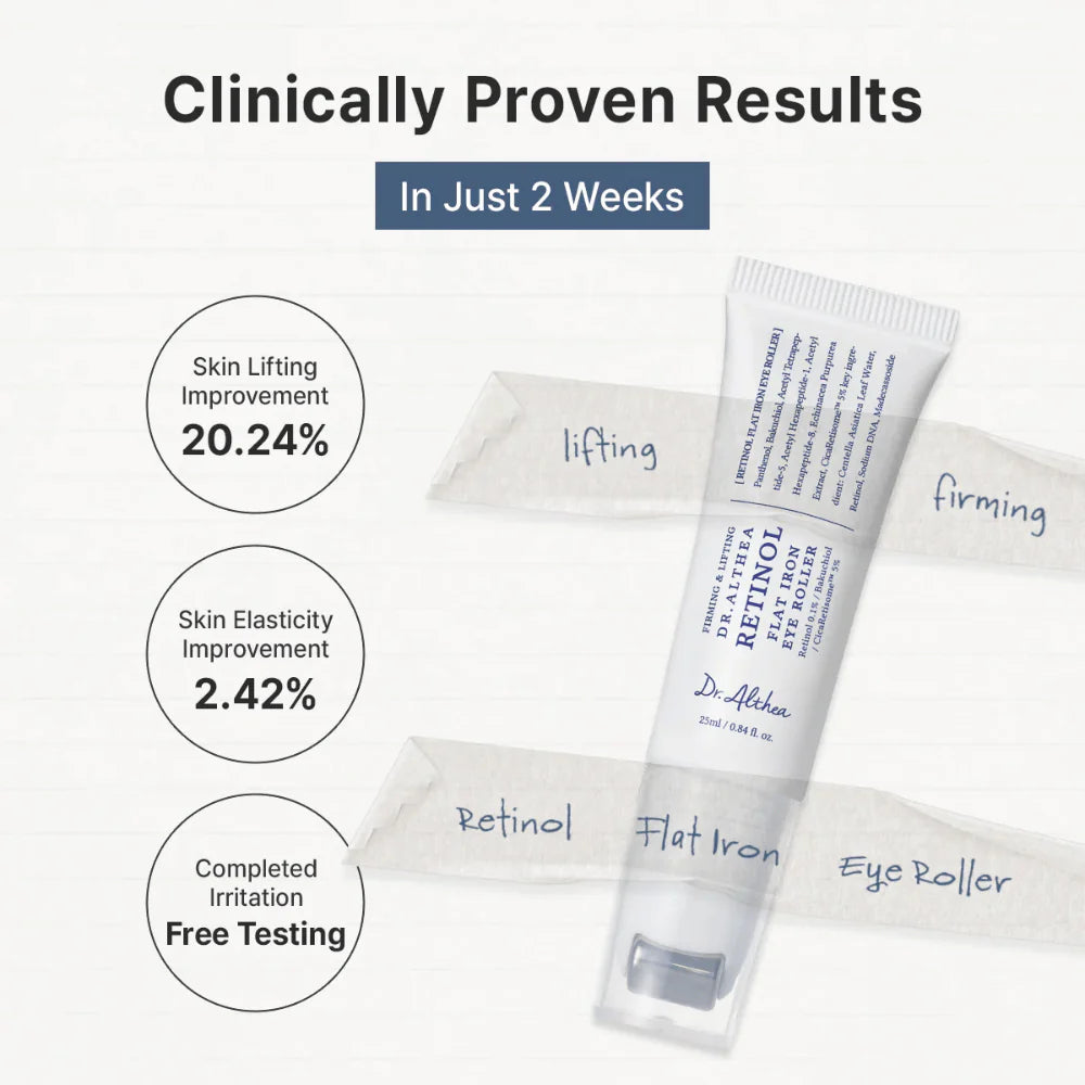 Dr. Althea Retinol Flat Iron Eye Roller 25ml