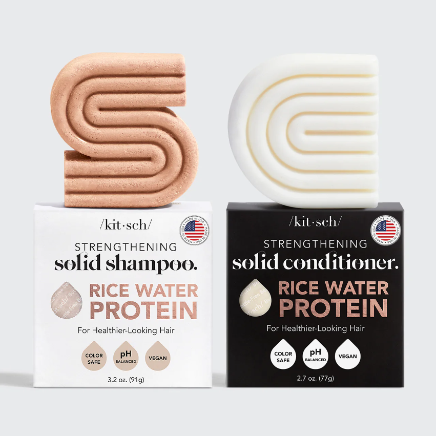 Kitsch Rice Water Shampoo &amp; Conditioner Bar Bundle