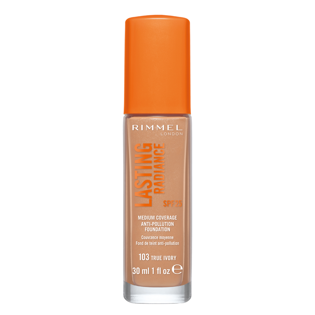 Rimmel London Lasting Radiance Foundation 103 True Ivory