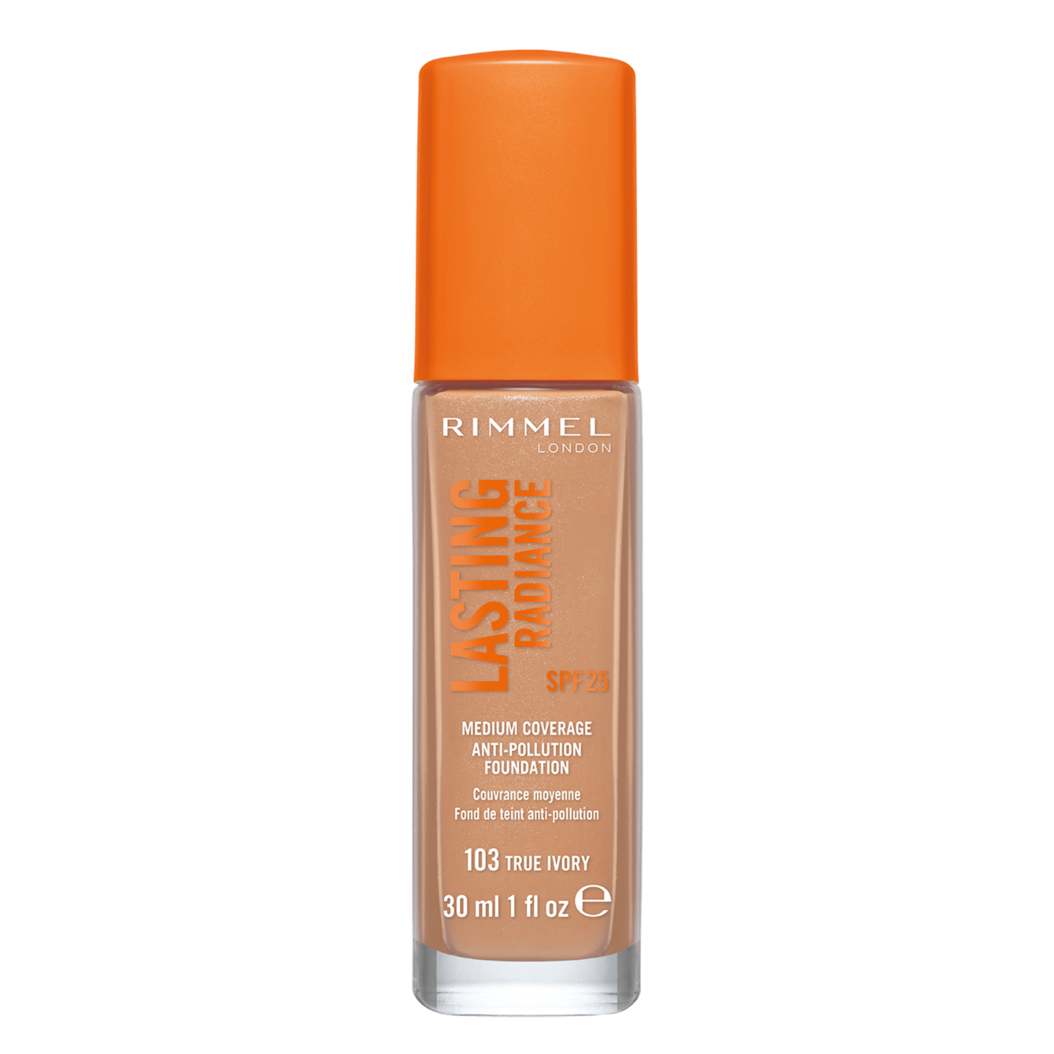 Rimmel London Lasting Radiance Foundation 103 True Ivory