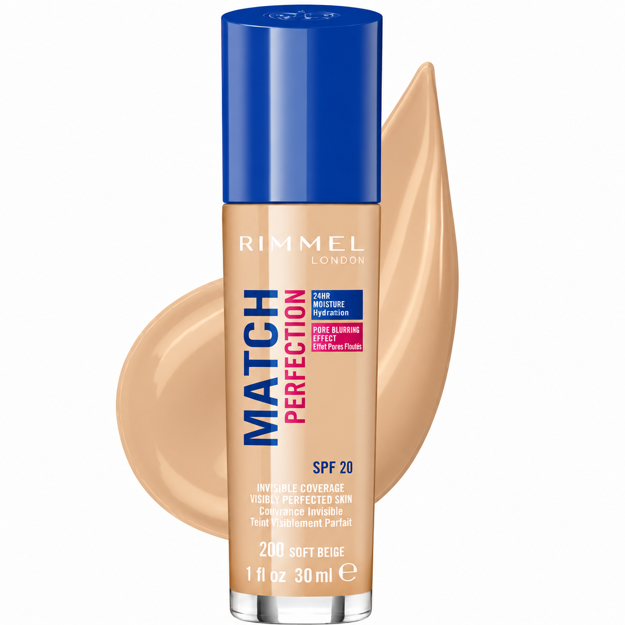 Rimmel London Match Perfection Foundation 200 Soft Beige
