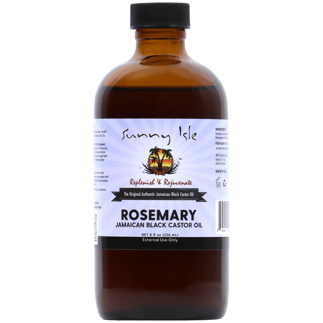 Sunny Isle Rosemary Jamaican Black Castor Oil