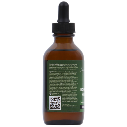 Sunny Isle Rosemary Mint Hair &amp; Strong Roots Oil 3oz