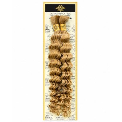 Rush Brazilian Glamour Virgin Gold 100% Human Hair Deep Wave Bulk 22"