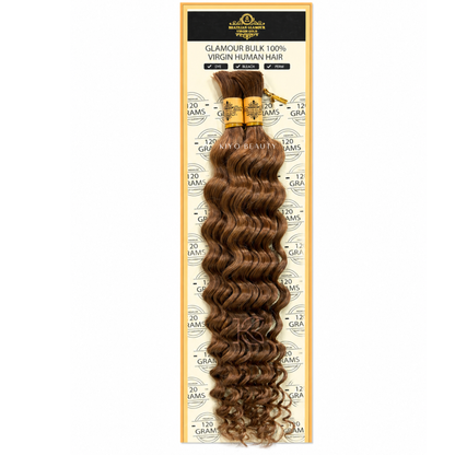 Rush Brazilian Glamour Virgin Gold 100% Human Hair Deep Wave Bulk 22"