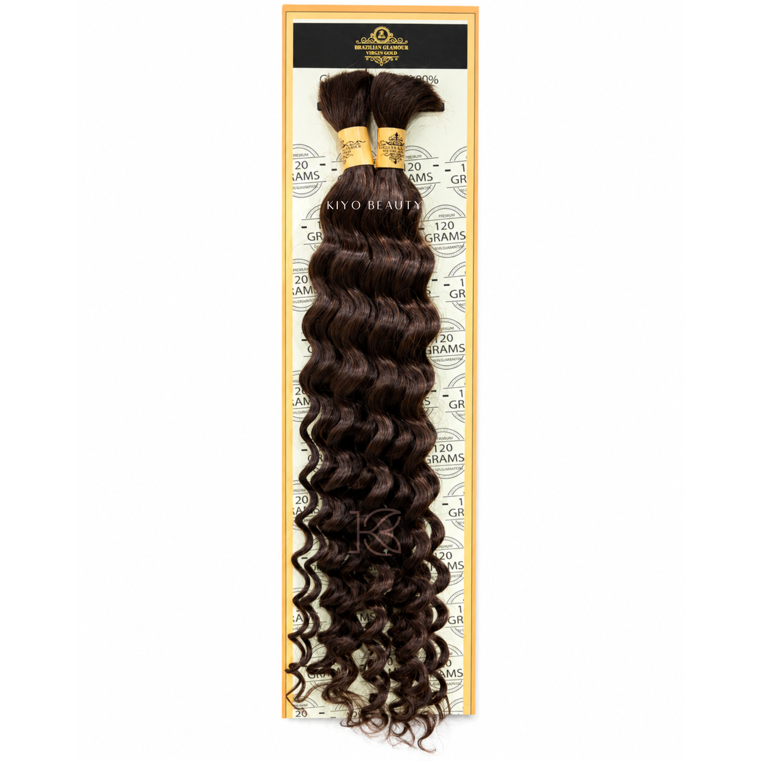 Rush Brazilian Glamour Virgin Gold 100% Human Hair Deep Wave Bulk 22"