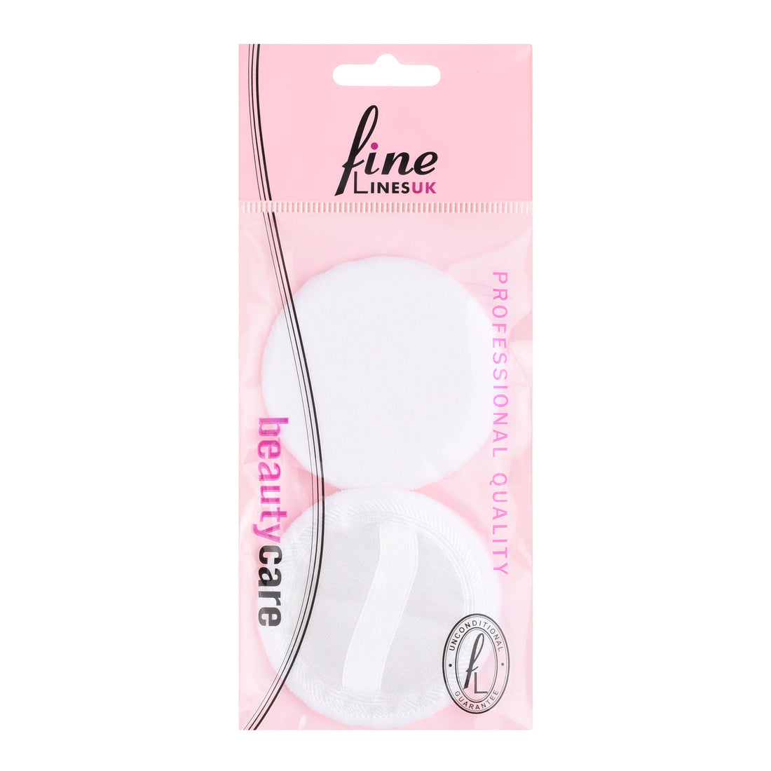 Fine Lines Powder Puff Cotton Valour 2 Pack