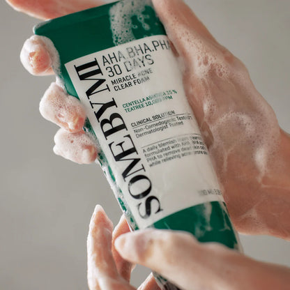 Some By Mi 30 Days AHA, BHA, PHA Miracle Cleansing Foam 100ml