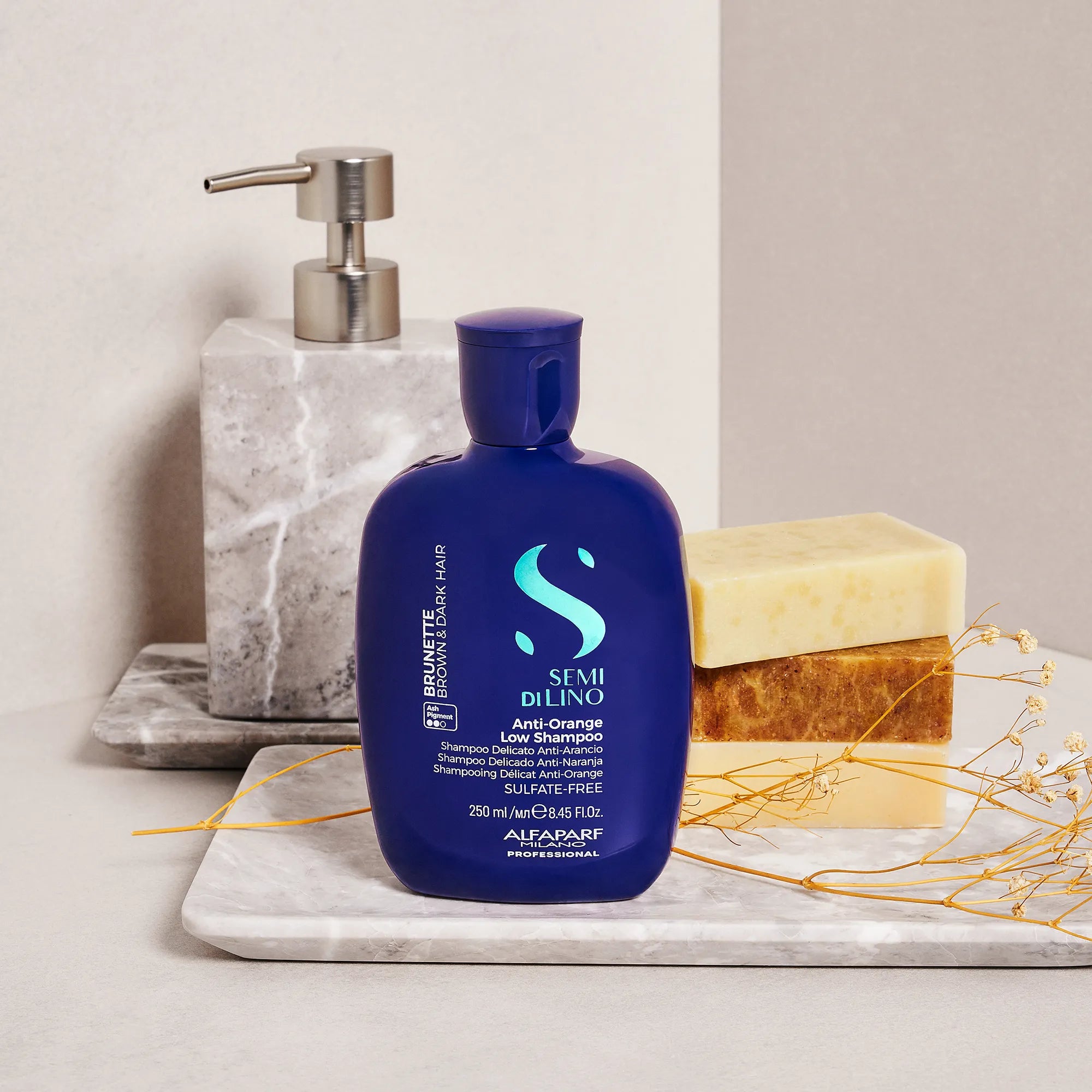 Alfaparf Milano Semi Di Lino Brunette Anti-Orange Shampoo