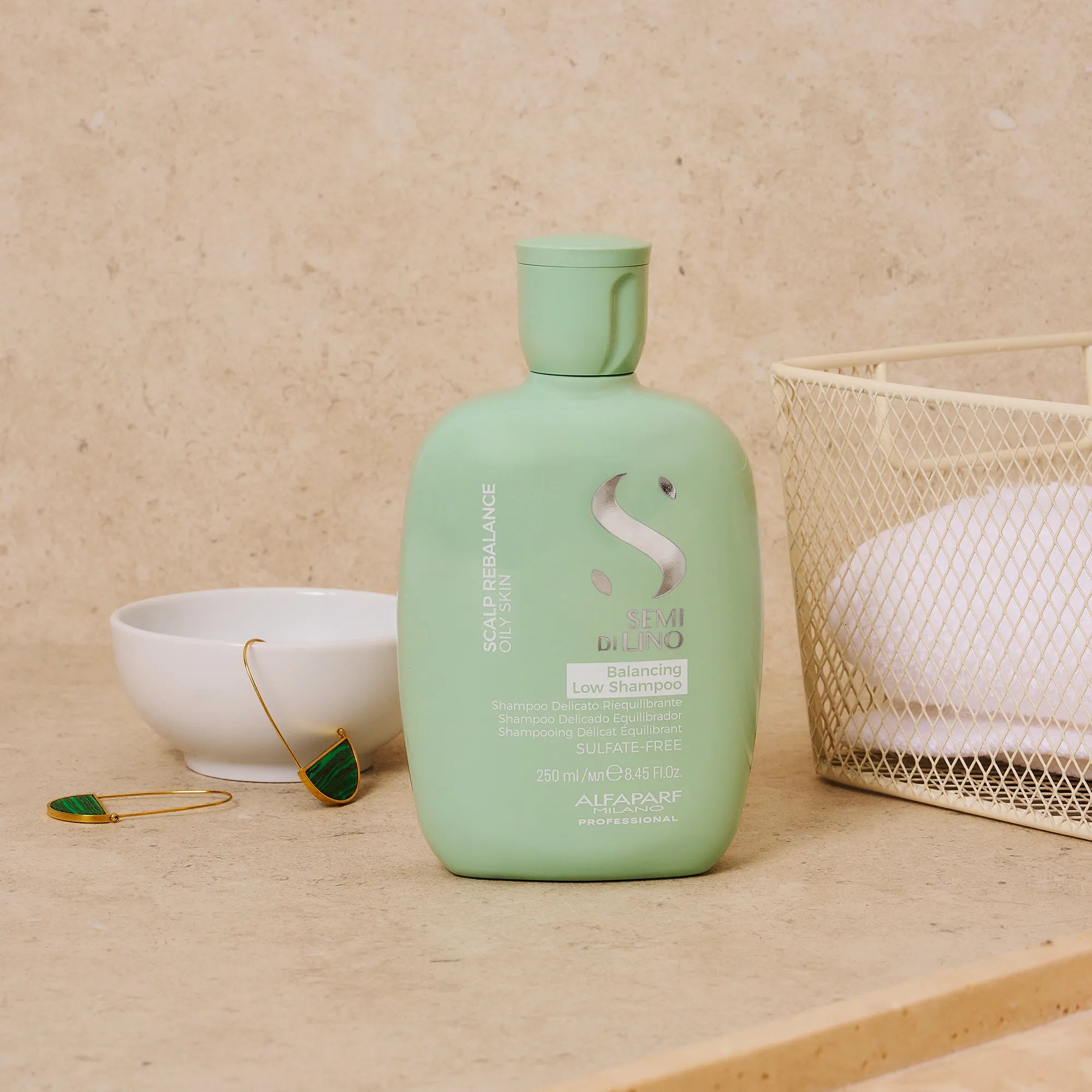 Alfaparf Milano Semi Di Lino Scalp Balancing Low Shampoo