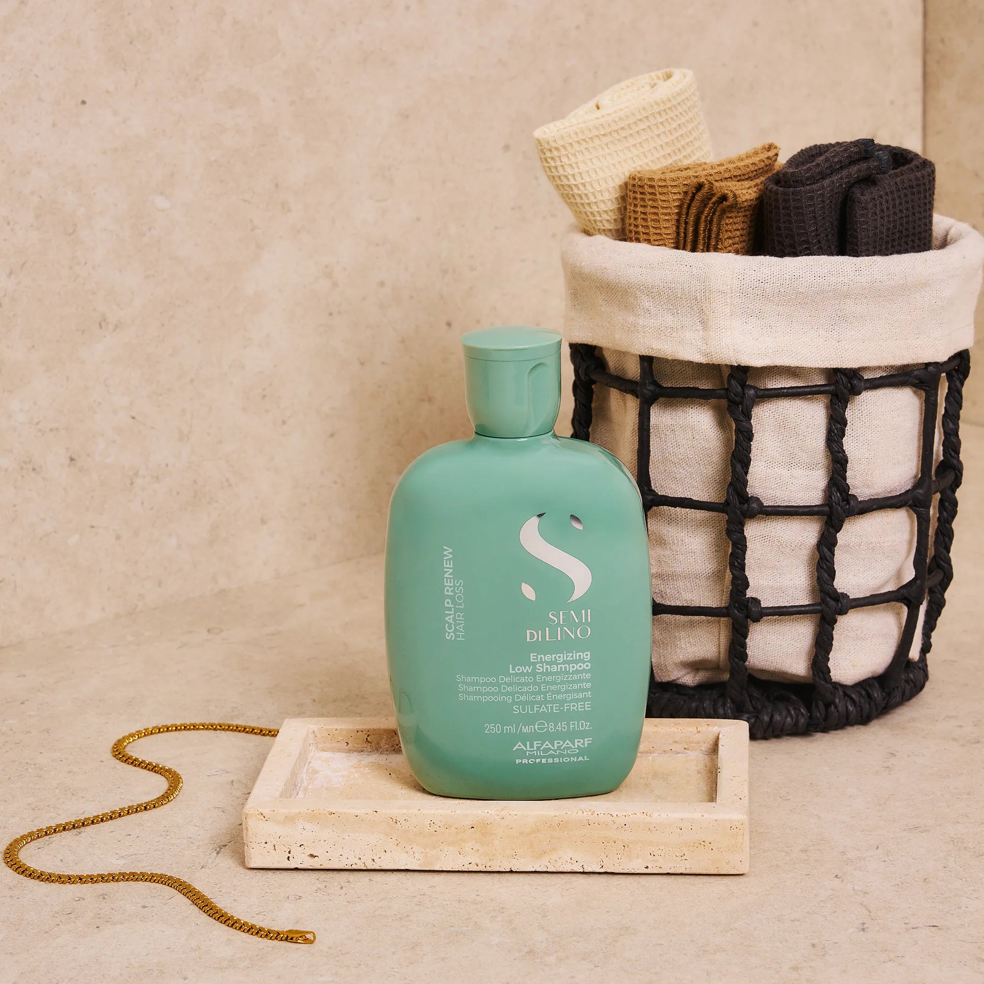 Alfaparf Milano Semi Di Lino Scalp Energizing Low Shampoo
