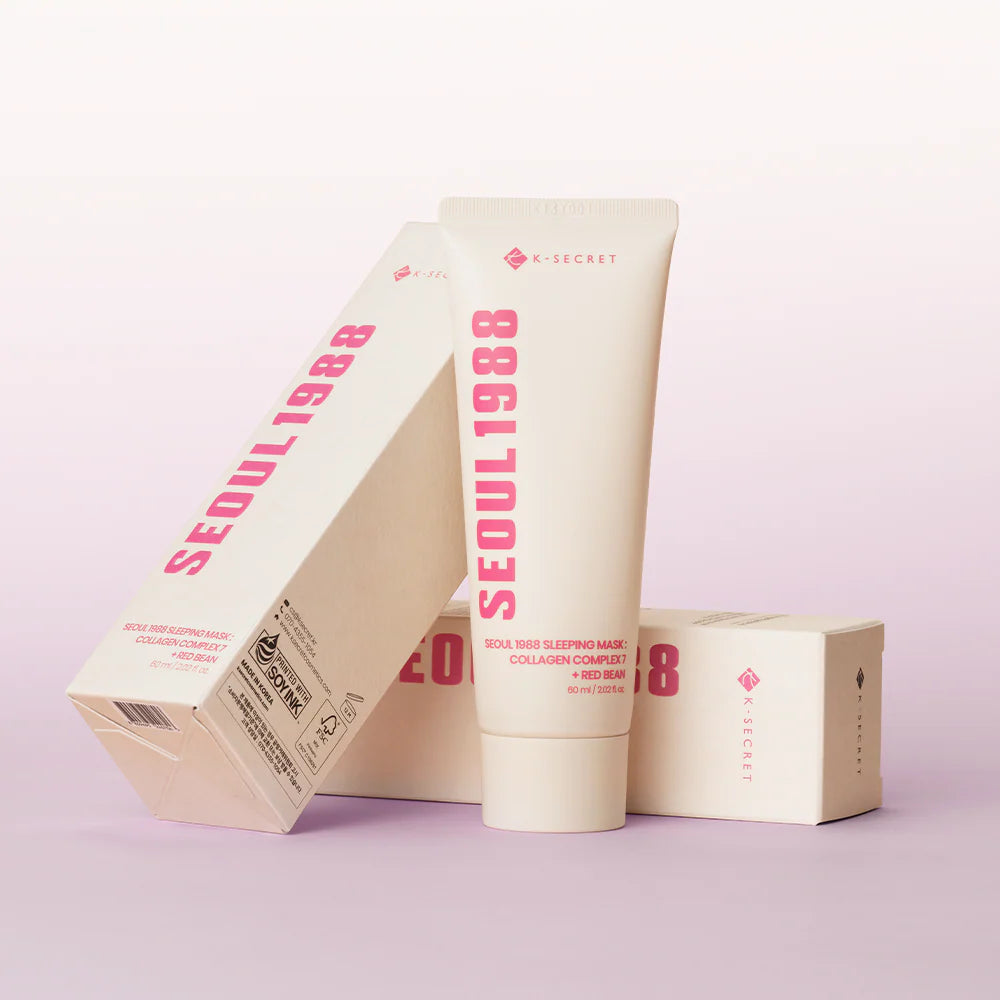 K-SECRET SEOUL 1988 Sleeping Mask Collagen Complex 7 + Red Bean 60ml