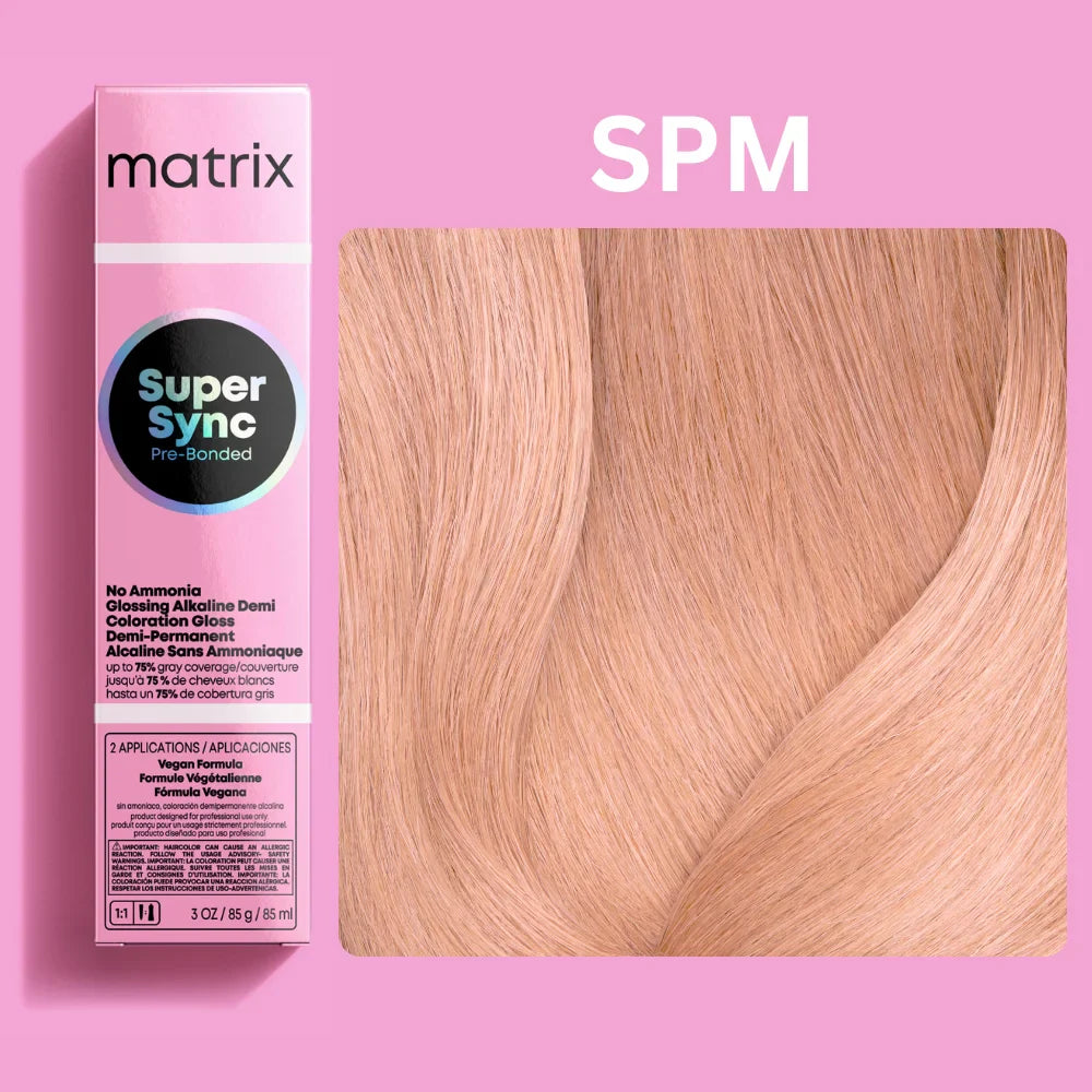 Matrix Super Sync Pre-Bonded Glossing Alkaline Demi-Permanent Hair Colour