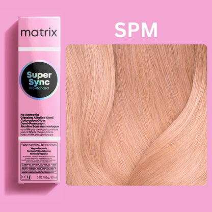 Matrix Super Sync Pre-Bonded Glossing Alkaline Demi-Permanent Hair Colour