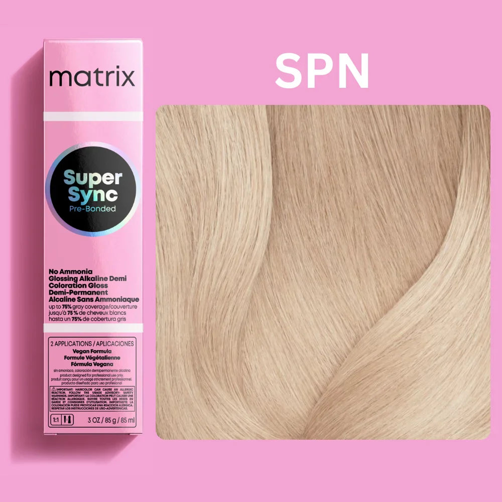 Matrix Super Sync Pre-Bonded Glossing Alkaline Demi-Permanent Hair Colour