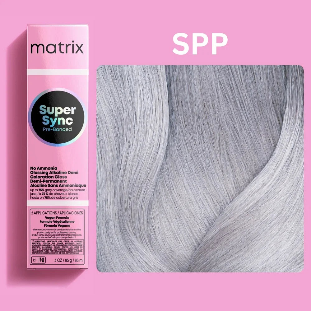 Matrix Super Sync Pre-Bonded Glossing Alkaline Demi-Permanent Hair Colour
