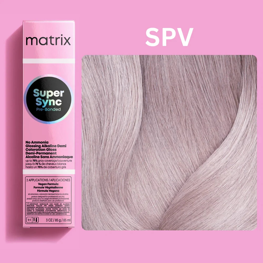 Matrix Super Sync Pre-Bonded Glossing Alkaline Demi-Permanent Hair Colour