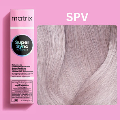 Matrix Super Sync Pre-Bonded Glossing Alkaline Demi-Permanent Hair Colour