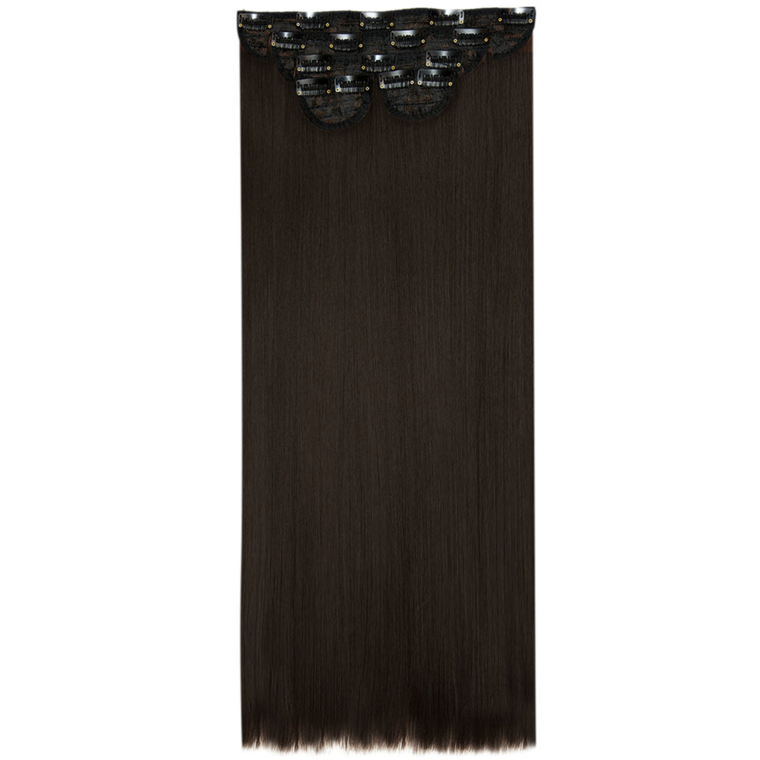 Lullabellz Super Thick 26" 5 Piece Statement Straight Clip In Hair Extension