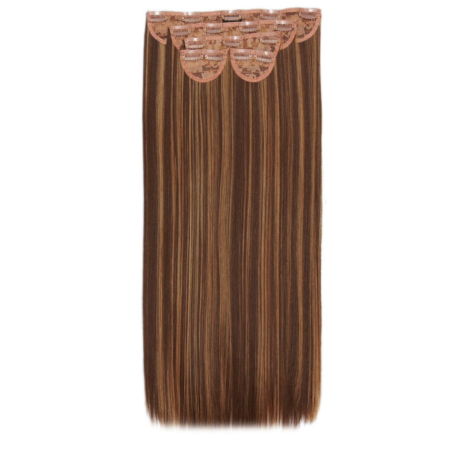 Lullabellz Super Thick 26" 5 Piece Statement Straight Clip In Hair Extension
