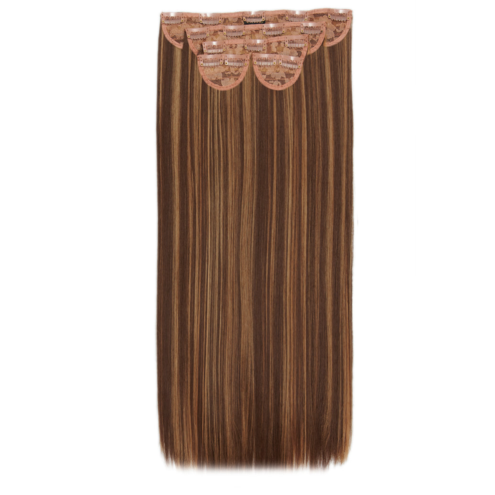 Lullabellz Super Thick 26" 5 Piece Statement Straight Clip In Hair Extension