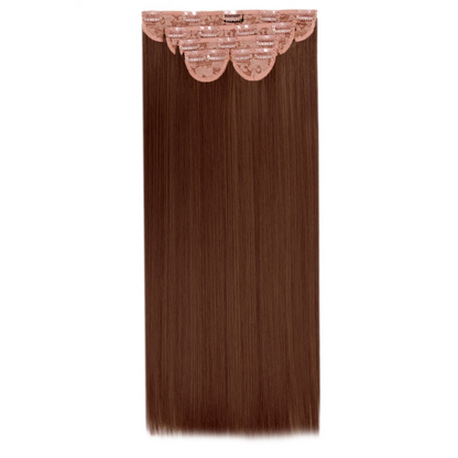 Lullabellz Super Thick 26" 5 Piece Statement Straight Clip In Hair Extension
