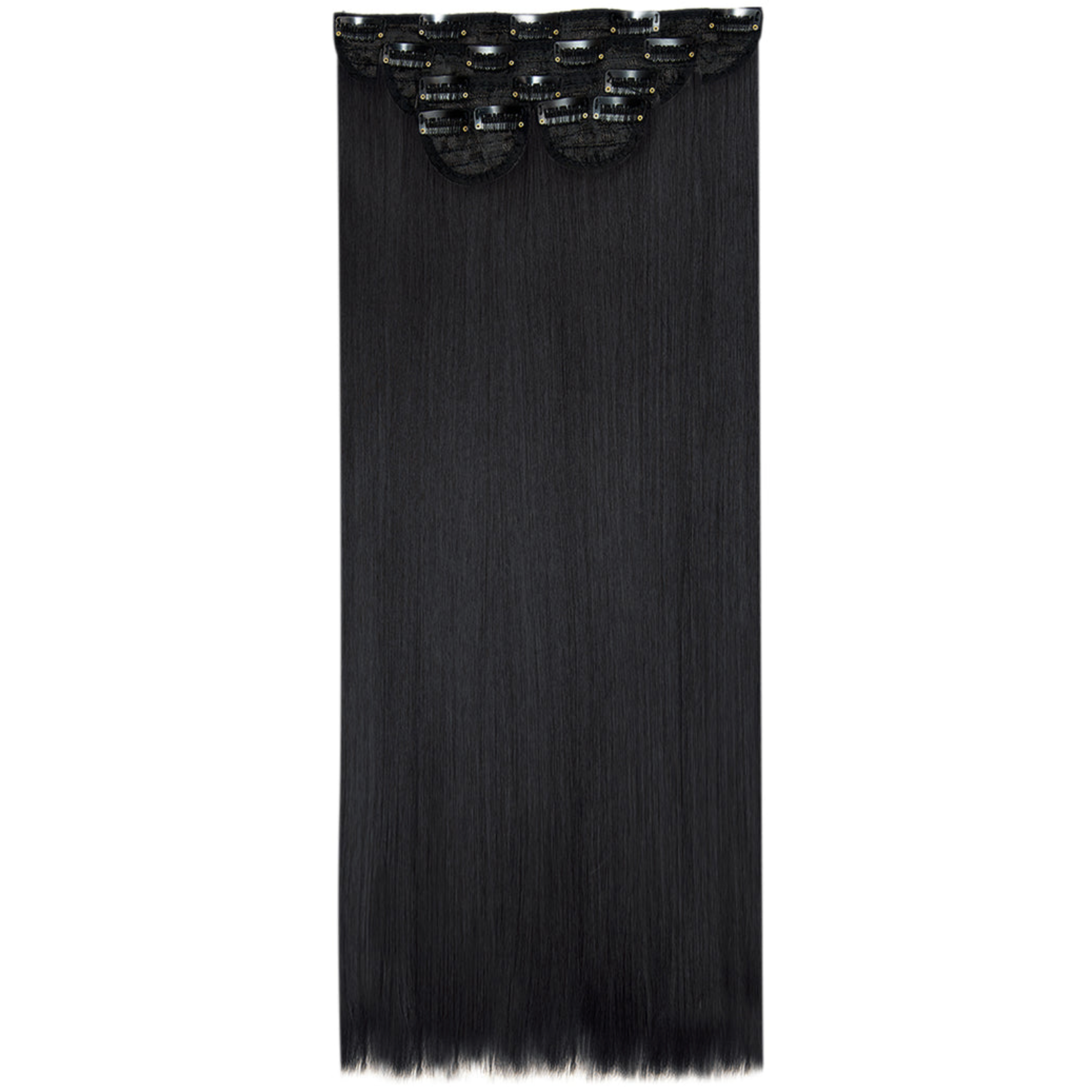 Lullabellz Super Thick 26" 5 Piece Statement Straight Clip In Hair Extension