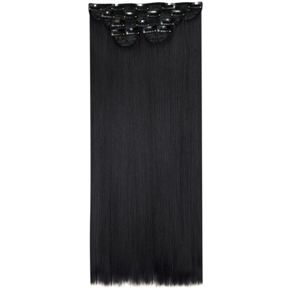 Lullabellz Super Thick 26" 5 Piece Statement Straight Clip In Hair Extension