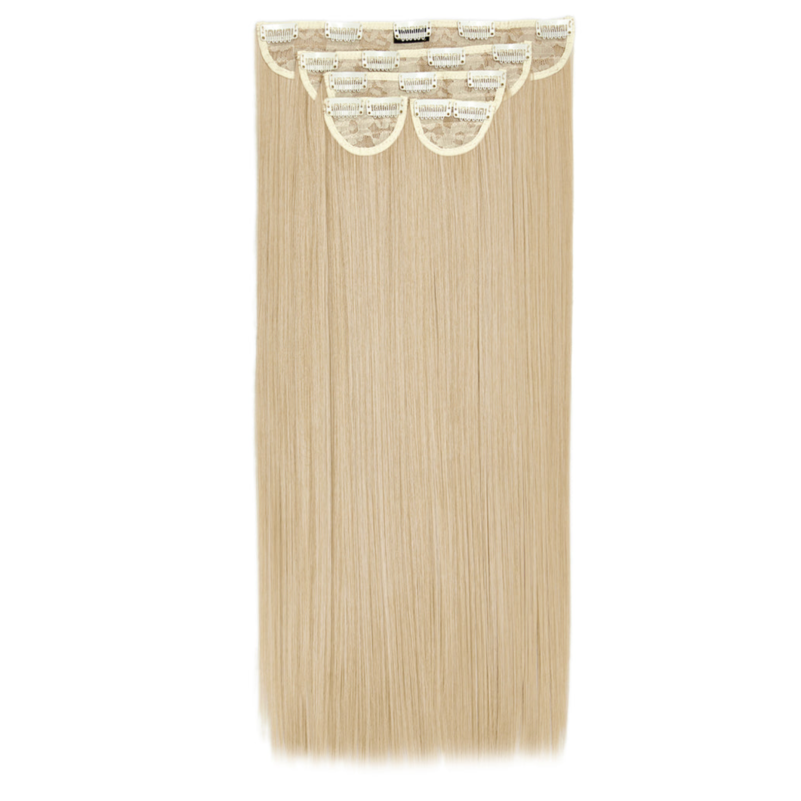 Lullabellz Super Thick 26" 5 Piece Statement Straight Clip In Hair Extension
