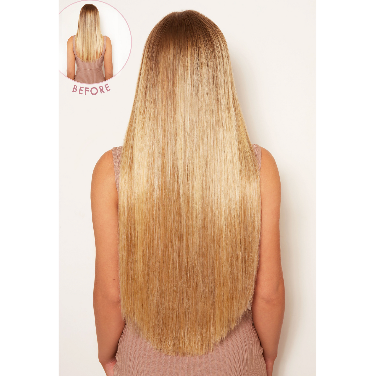 Lullabellz Super Thick 26" 5 Piece Statement Straight Clip In Hair Extension