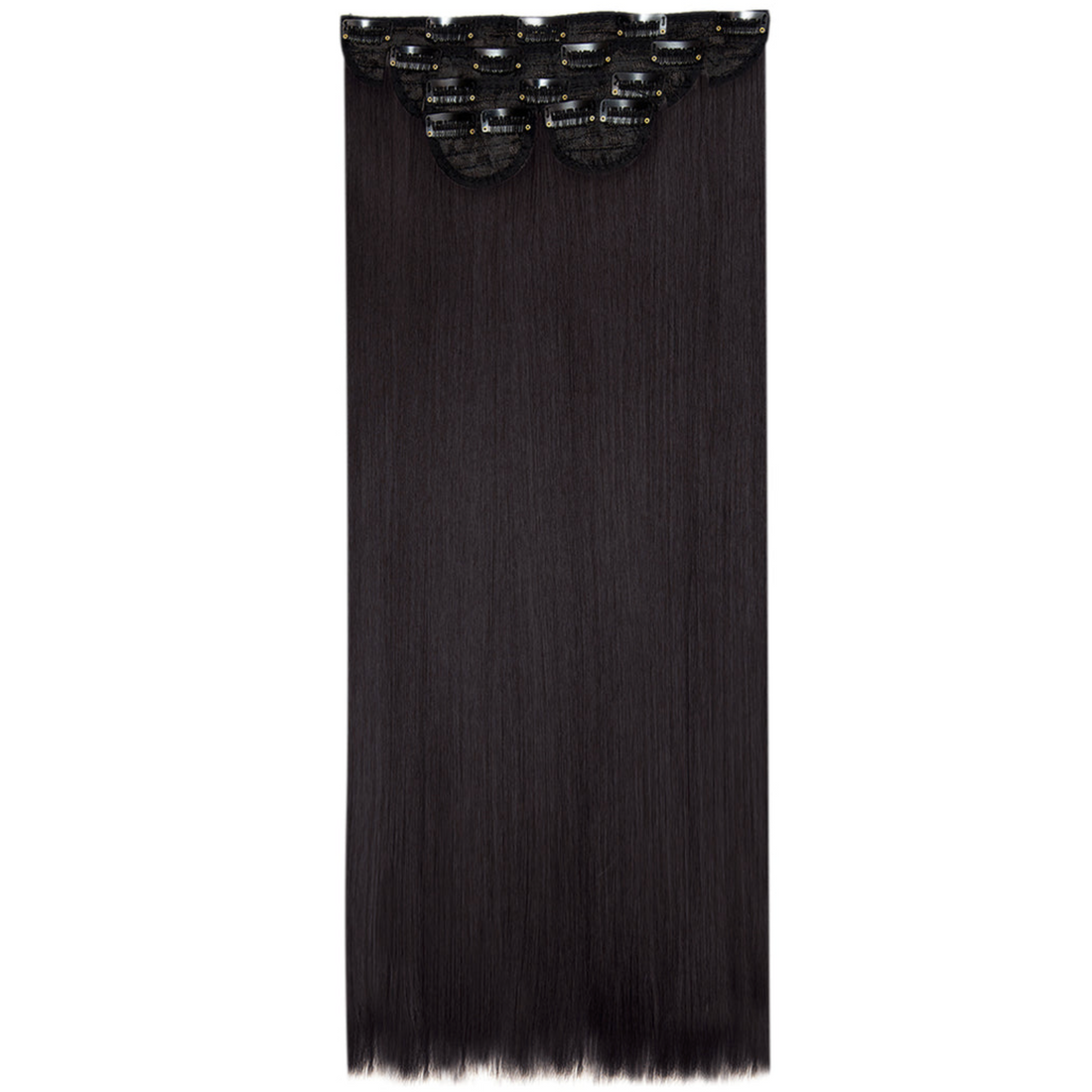 Lullabellz Super Thick 26" 5 Piece Statement Straight Clip In Hair Extension