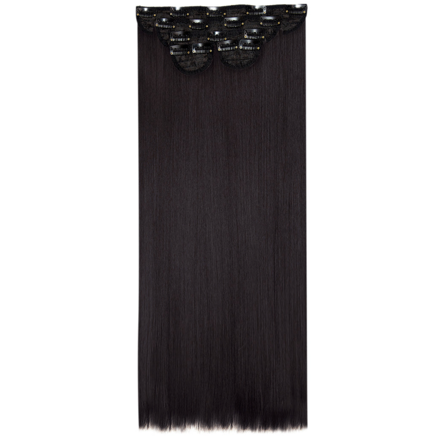 Lullabellz Super Thick 26" 5 Piece Statement Straight Clip In Hair Extension