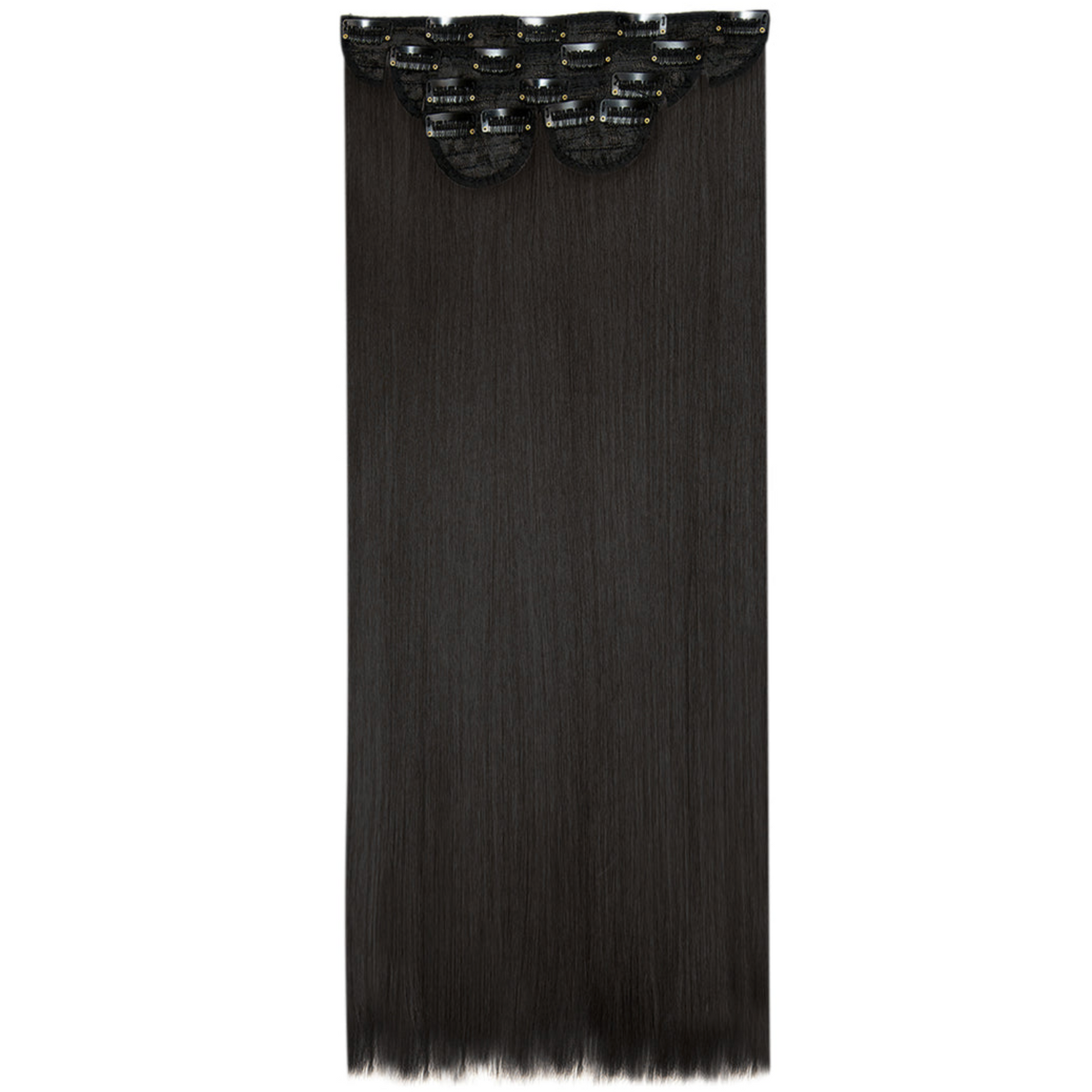 Lullabellz Super Thick 26" 5 Piece Statement Straight Clip In Hair Extension