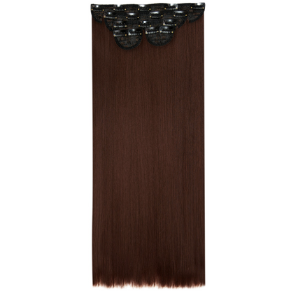 Lullabellz Super Thick 26" 5 Piece Statement Straight Clip In Hair Extension