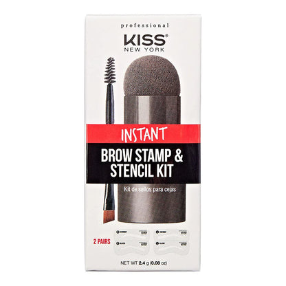 Kiss New York Instant Brow Stamp &amp; Stencil Kit