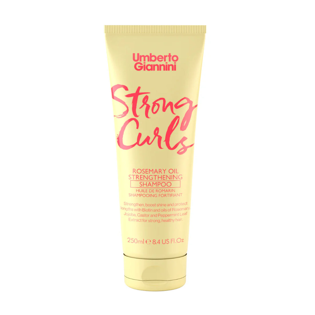 Umberto Giannini Strong Curls Rosemary Oil Shampoo 250ml
