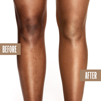 Sally Hansen Airbrush Leg Makeup Medium Smooth-On Lotion 118ml before and after