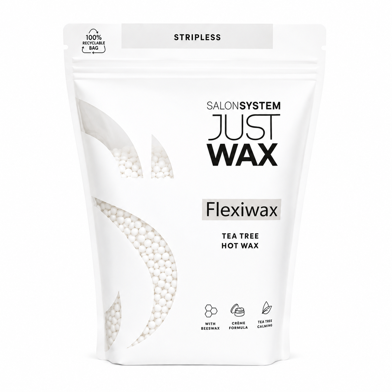 Salon System Just Wax Flexiwax Tea Tree Hot Wax 700g