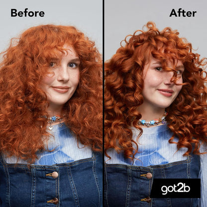 Schwarzkopf Got2b Curlz Defining Jelly 150ml before and after front