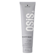 Front view of Schwarzkopf Professional OSiS Bounty Balm 150ml rich curl cream in a grey tube for defining curls and waves