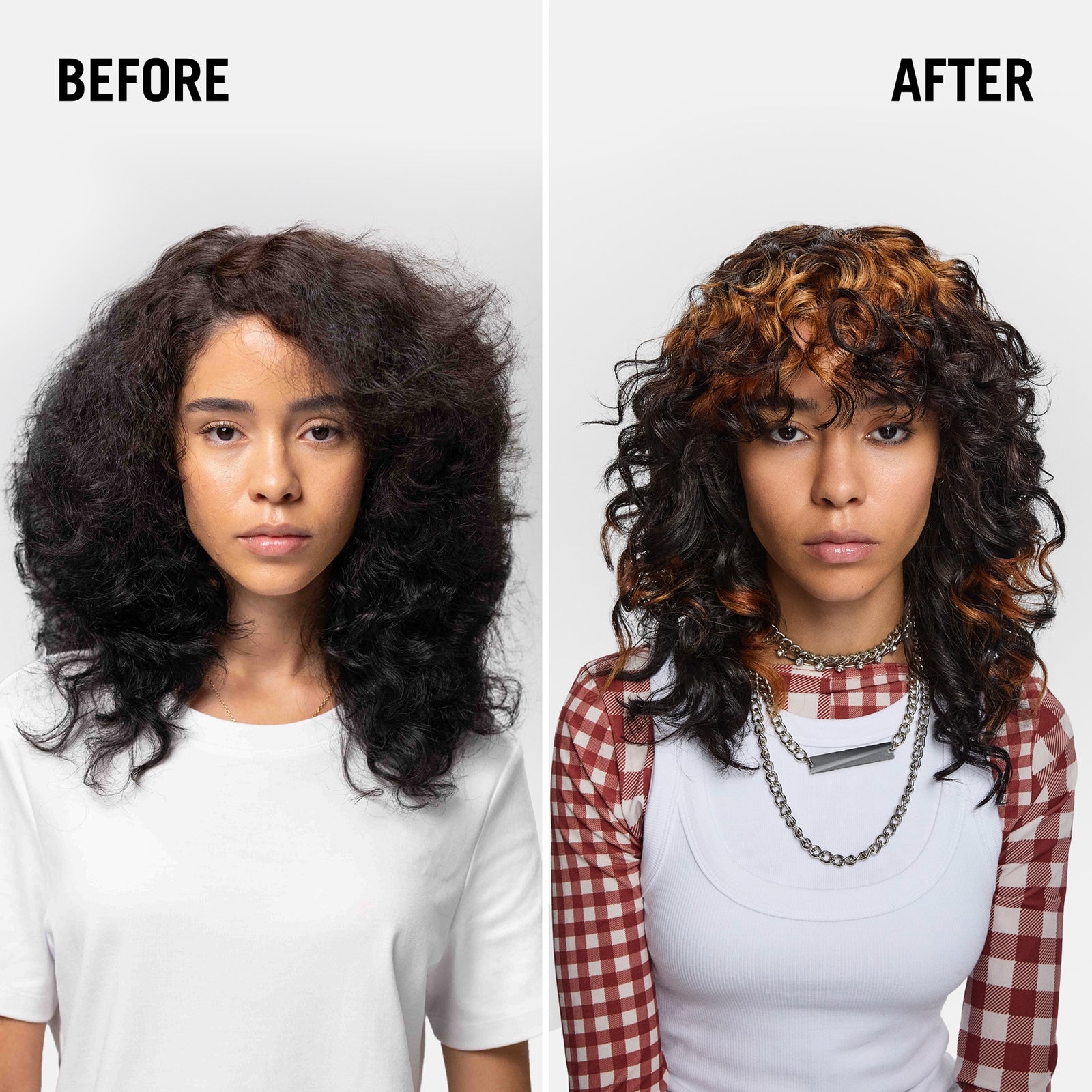 Schwarzkopf Professional Osis Curl Retouch Curl Enhancing Spray 200ml before and after