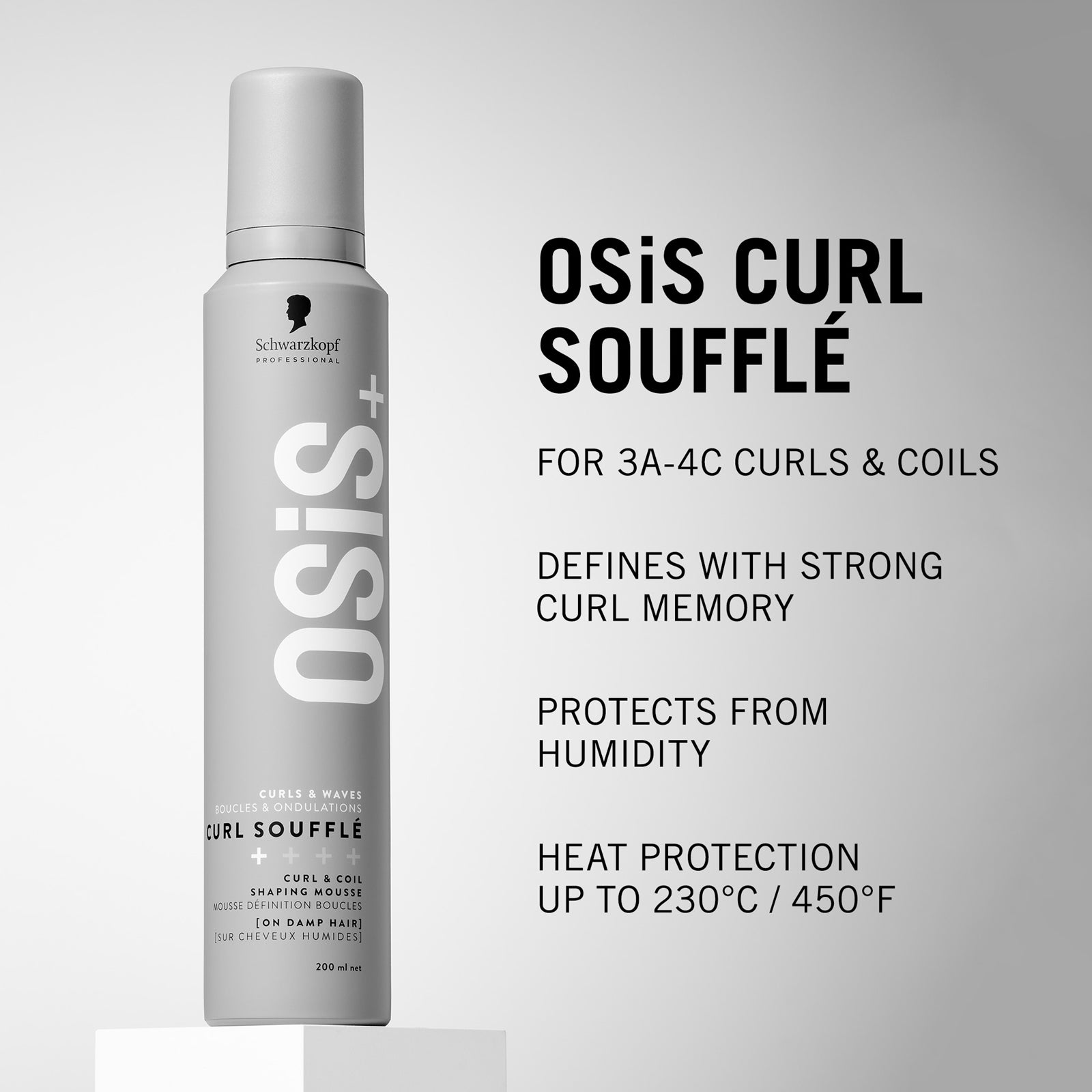 Schwarzkopf Professional Osis Curl Souffle Shaping Mousse 200ml benefits