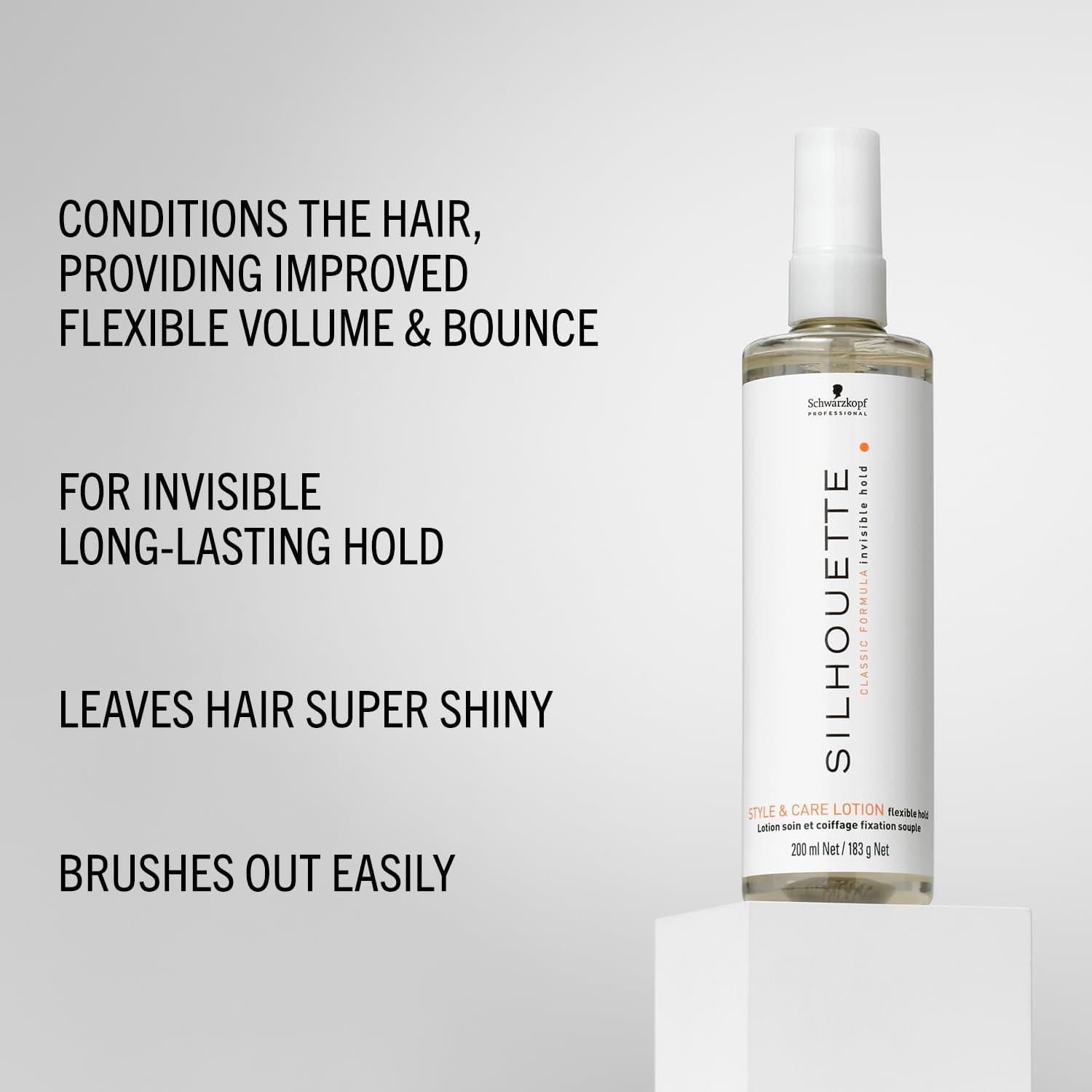 Schwarzkopf Professional Silhouette Style & Care Lotion Flexible Hold 200ml benefits