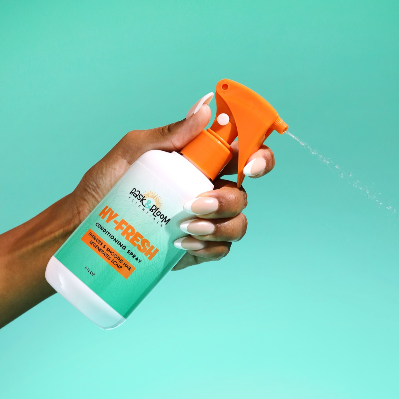 Bask &amp; Bloom Hy-Fresh Conditioning Spray 8oz
