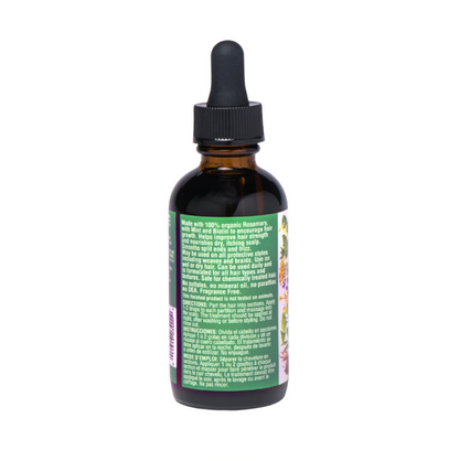 Fantasia IC Rosemary &amp; Mint Hair and Scalp Strengthening Oil Biotin Enriched 2oz