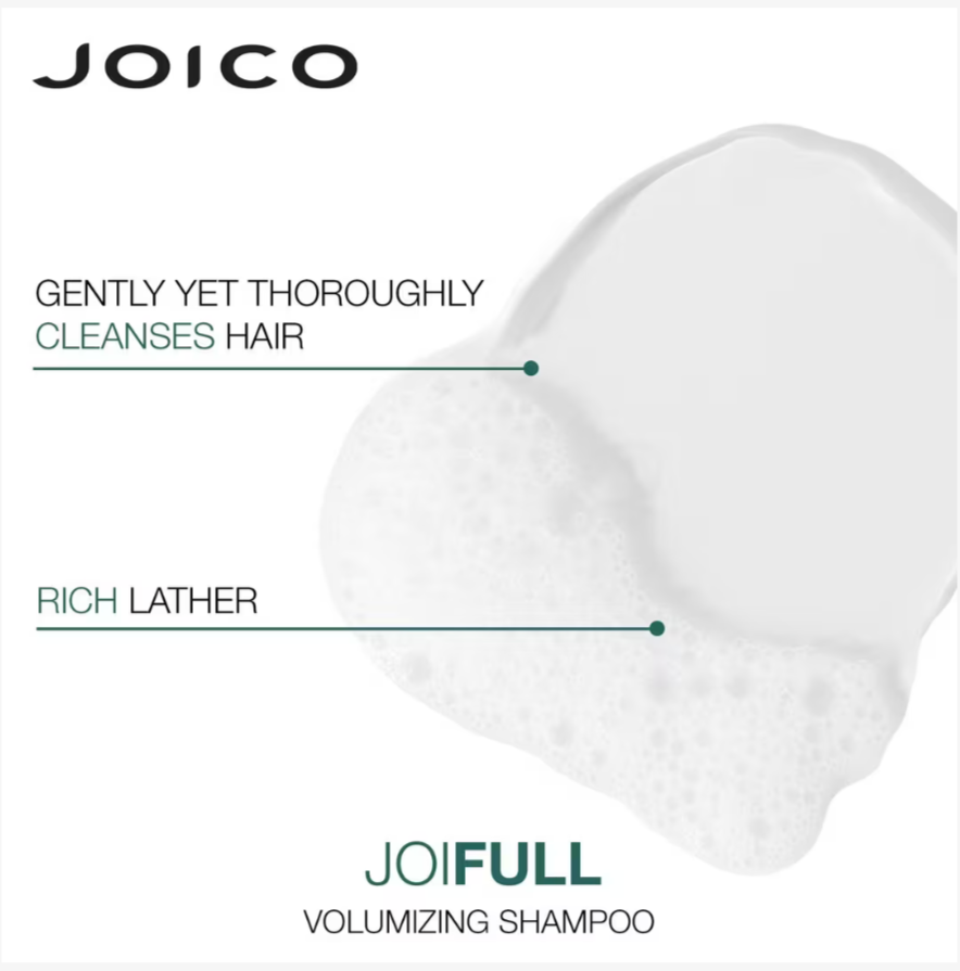 Joico JoiFULL Volumizing Shampoo for Plush, Long-Lasting Fullness